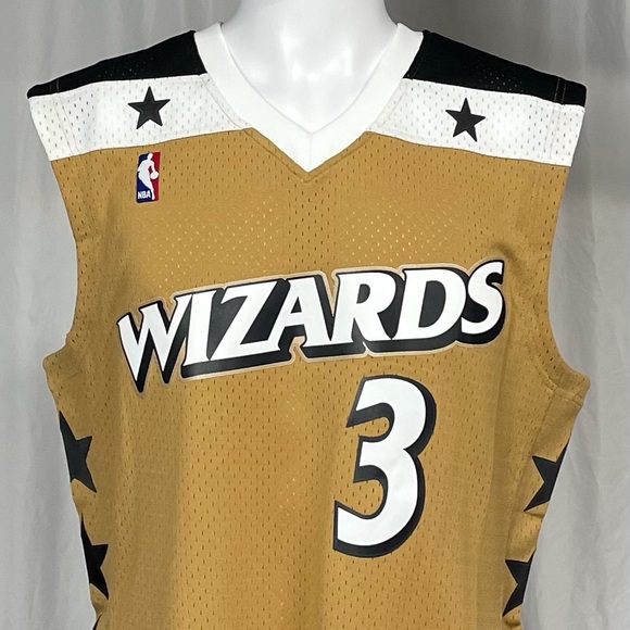 New Large Caron Butler Washington Wizards Mitchell Ness Swingman Jersey - Picture 2 of 7